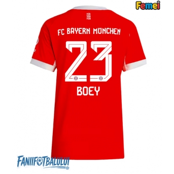 Bayern Munich Sacha Boey #23 Tricou Fotbal Replică 2025-26 Femei Acasa